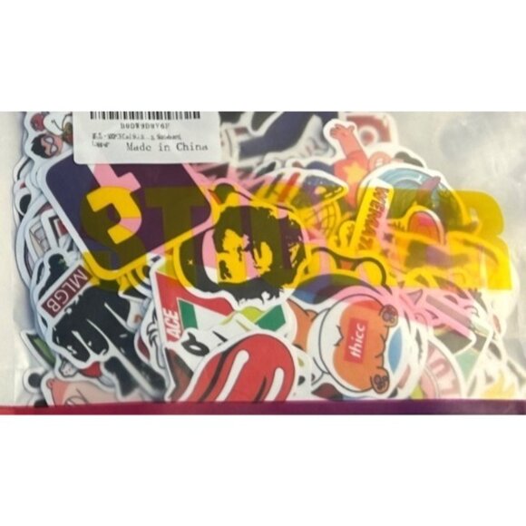 Mood Mood Trendy Sticker Set Mixed Design Waterproof Decals Gift Pack - Picture 2 of 3